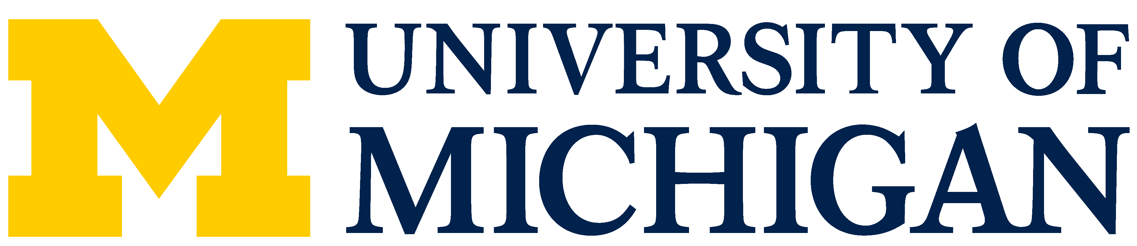 University of Michigan logo.